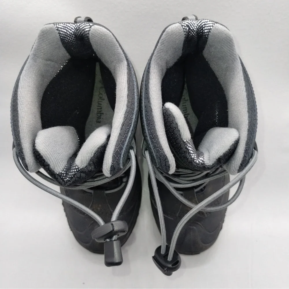 Columbia Sportswear Artic Trip Omni Heat 200 Gram Snow Boots Youth Size 6 Black